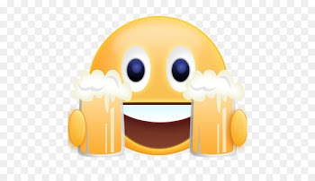 Beer Emoji Sticker Aptoide - pink glasses 