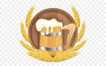 Beer Food Keg - Oktoberfest Beer Barrel Mug and Wheat PNG Clipart Image 
