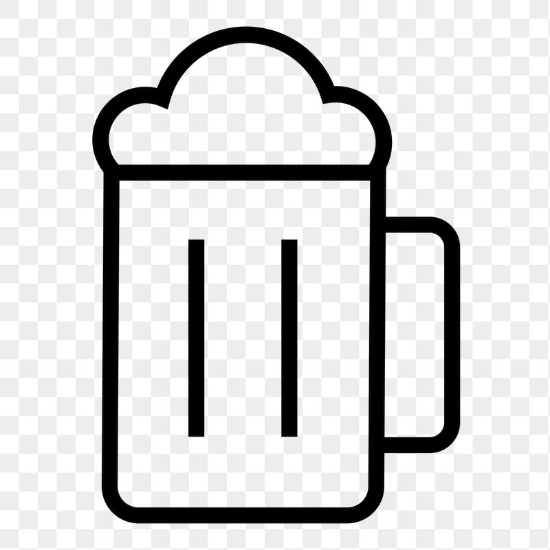 Beer glass png icon sticker, | Free Icons - rawpixel