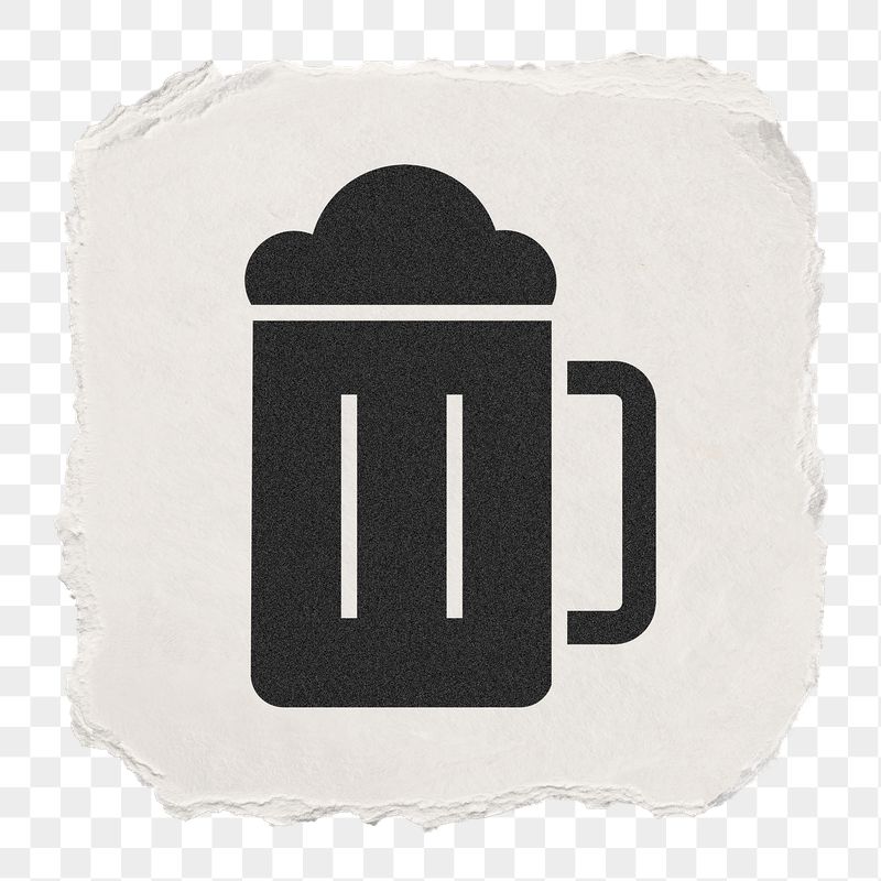 Beer glass png icon sticker, | Free PNG - rawpixel