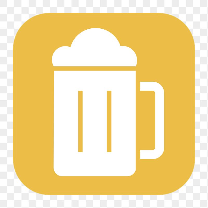 Beer glass png sticker, flat | Free Icons - rawpixel