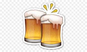 Beer Glasses Emoji Emoticon Clip art - beer 