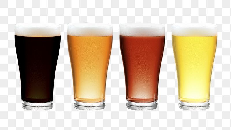 Beer glasses png sticker, alcoholic | Free PNG - rawpixel