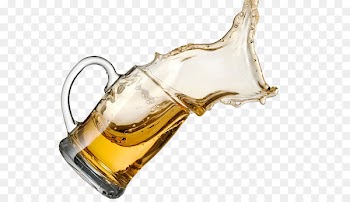Beer glassware Tea Coffee Draught beer - Liquid spilled beer 