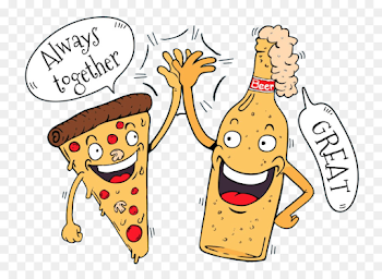 Beer Pizza The Bar Terminal Fast food - beer png download - 1604 ...