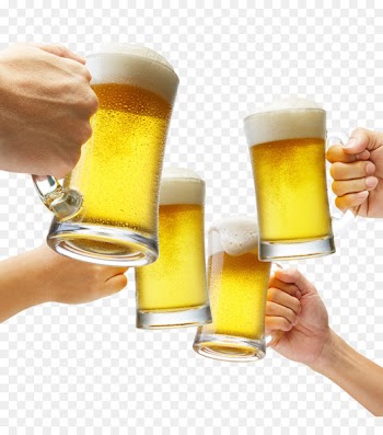 Beer Soft drink Juice Mead - Cheers png image holding beer 