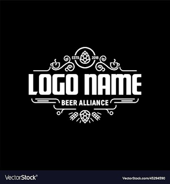beer vintage logo design