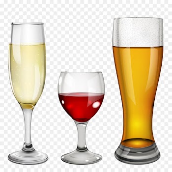 Beer Wine Champagne Alcoholic drink - Colored wine collection 