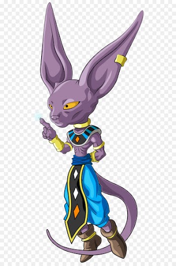 Beerus Goku Cat Dragon Ball Drawing - otaku vector 