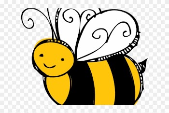 Bees Clipart Path - Cursive Alphabet Printable Posters