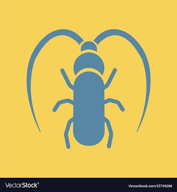 Beetle barbel vector image