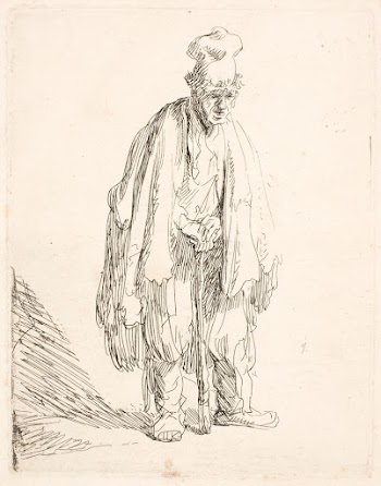 Beggar with tall hat, hands | Free Photo - rawpixel