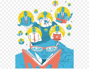 Behance Graphic design Illustration - Thinking minds 