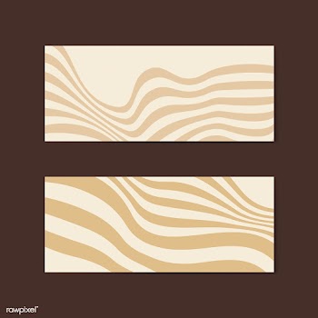 Beige abstract banner design vectors | Free stock vector - 538222
