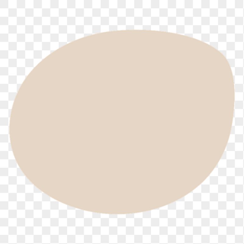 Beige abstract png shape sticker, | Free PNG - rawpixel