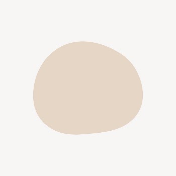 Beige abstract shape sticker, aesthetic | Free Vector - rawpixel