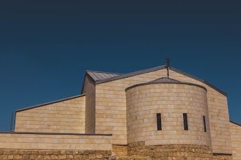 Beige and Brown Concrete Building