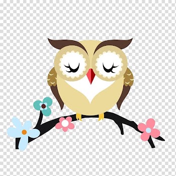 Beige and brown owl art, Owl Cartoon Branch , Watercolor Owl transparent background PNG clipart