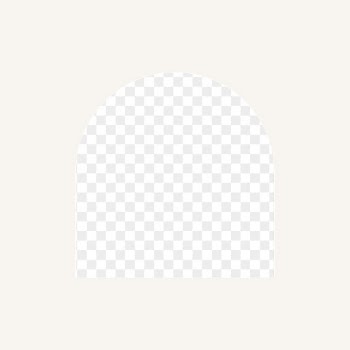 Beige arch png frame clipart, | Free PNG - rawpixel