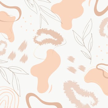 Beige botanical patterned background | Free  transparent png - 2285903