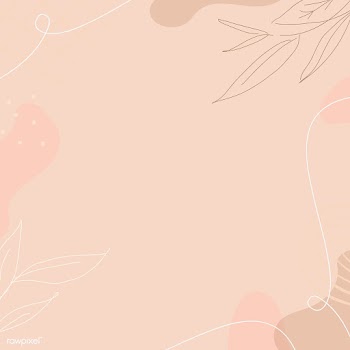 Beige botanical patterned background vector | Free  vector - 2285926
