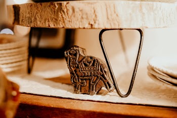 Beige Camel Figure