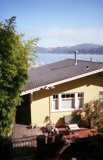Beige Concrete House Near Sea