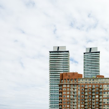 Beige Concrete Multi-storey Building