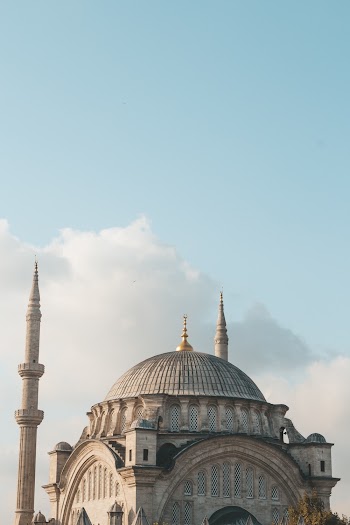 Beige Dome Building
