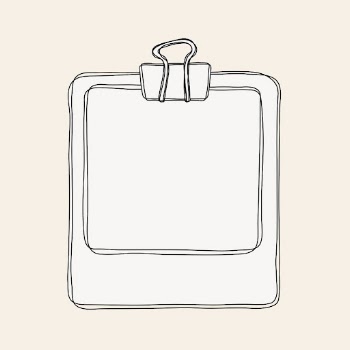 Beige frame sticker, simple doodle | Free Vector - rawpixel