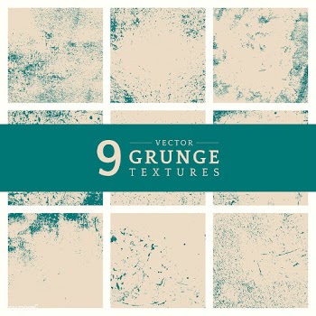 Beige grunge distressed texture set | Free stock vector - 554421