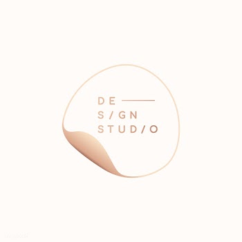 Beige minimal badge | Free stock vector - 841893