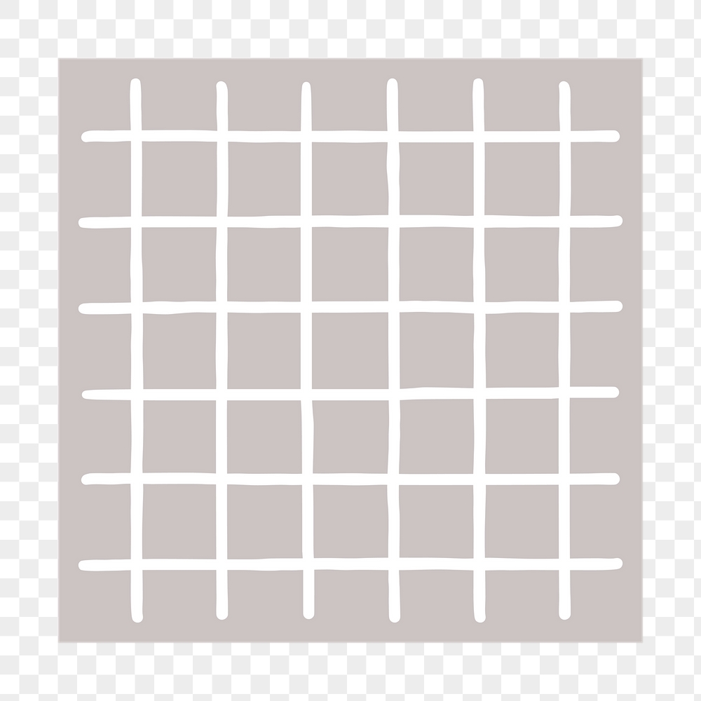 Beige notepaper png, white grid | Free PNG - rawpixel
