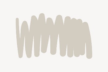 Beige squiggle collage element vector | Free Vector - rawpixel