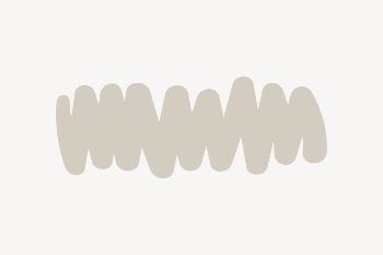 Beige squiggle collage element vector | Free Vector - rawpixel