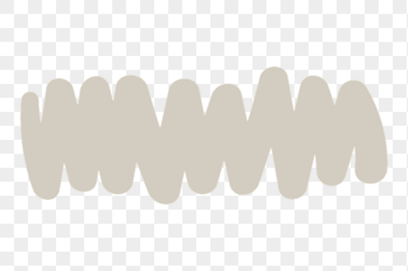 Beige squiggle png sticker, transparent | Free PNG - rawpixel