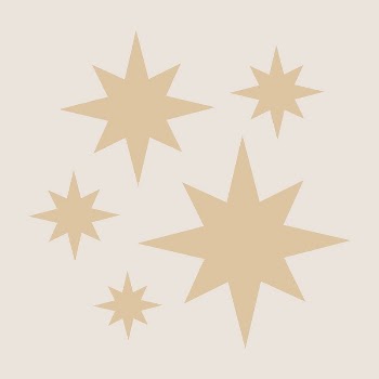 Beige starburst icon sticker, flat | Free PSD - rawpixel