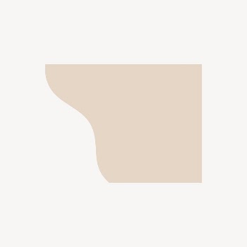 Beige wavy border sticker, pastel | Free Vector - rawpixel