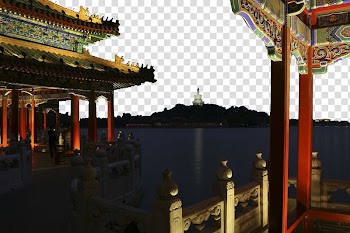 Beihai Park Odori Park Tourist attraction Tourism, Beihai Park Night transparent background PNG clipart