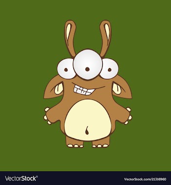 Being character fabulous kind sweet with big vector image