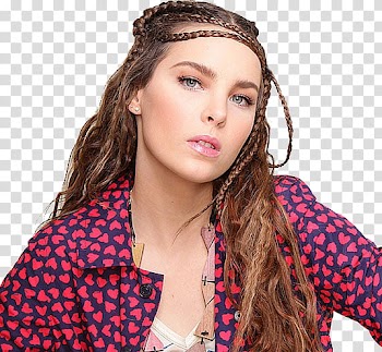 Belinda, woman in pink and blue heart print shirt transparent background PNG clipart
