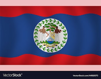 belize flag background