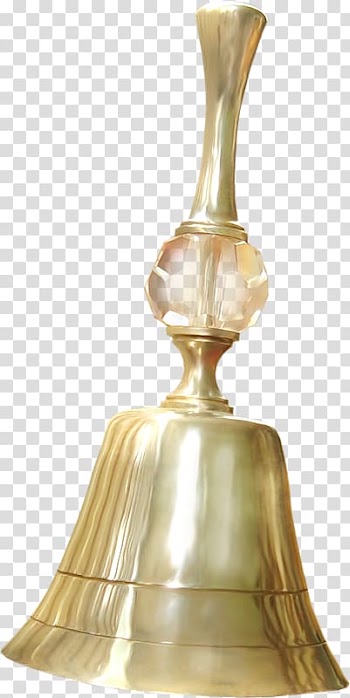 Bell Christmas Icon, Holiday bells transparent background PNG clipart