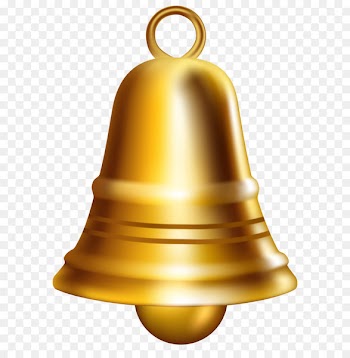 Bell Clip art - Golden Bell PNG Clip Art Image 