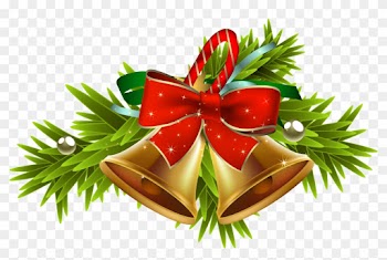 Bell Clipart Christmas Deco - Buon Natale E Felice Anno Nuovo 2018