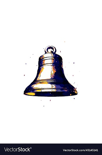 bell colorful geometric design
