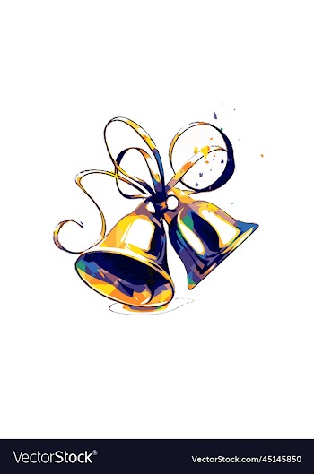 bell geometric colorful design
