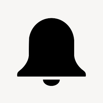 Bell, notification icon, flat graphic | Free Icons - rawpixel