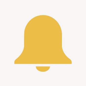 Bell, notification icon, flat graphic | Free Icons - rawpixel