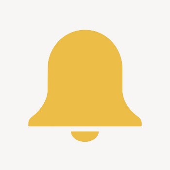 Bell, notification icon, flat graphic | Free Icons - rawpixel